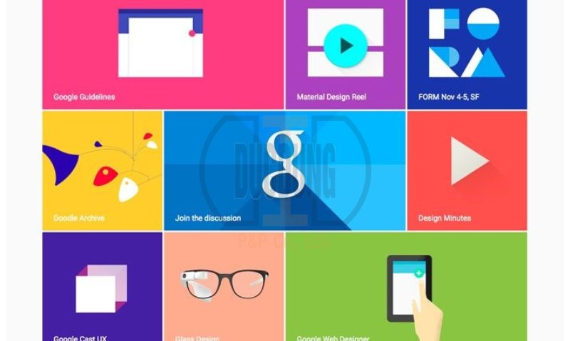 Ứng dụng của Material Design hiện nay