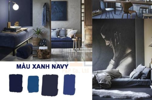 Xanh Navy và những ứng dụng trong thiết kế