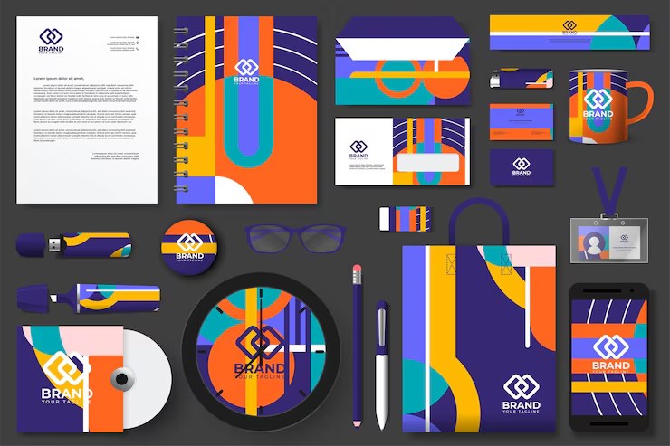 stationery design set vector format 91128 2060 - bộ nhận diện thương hiệu - inDD Creative
