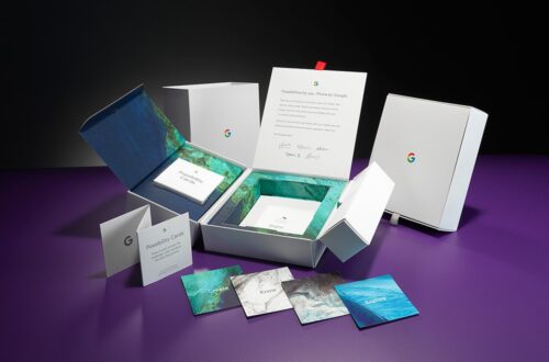 Bao bì giấy - Xu hướng và ứng dụng - Google Box - inDD Creative